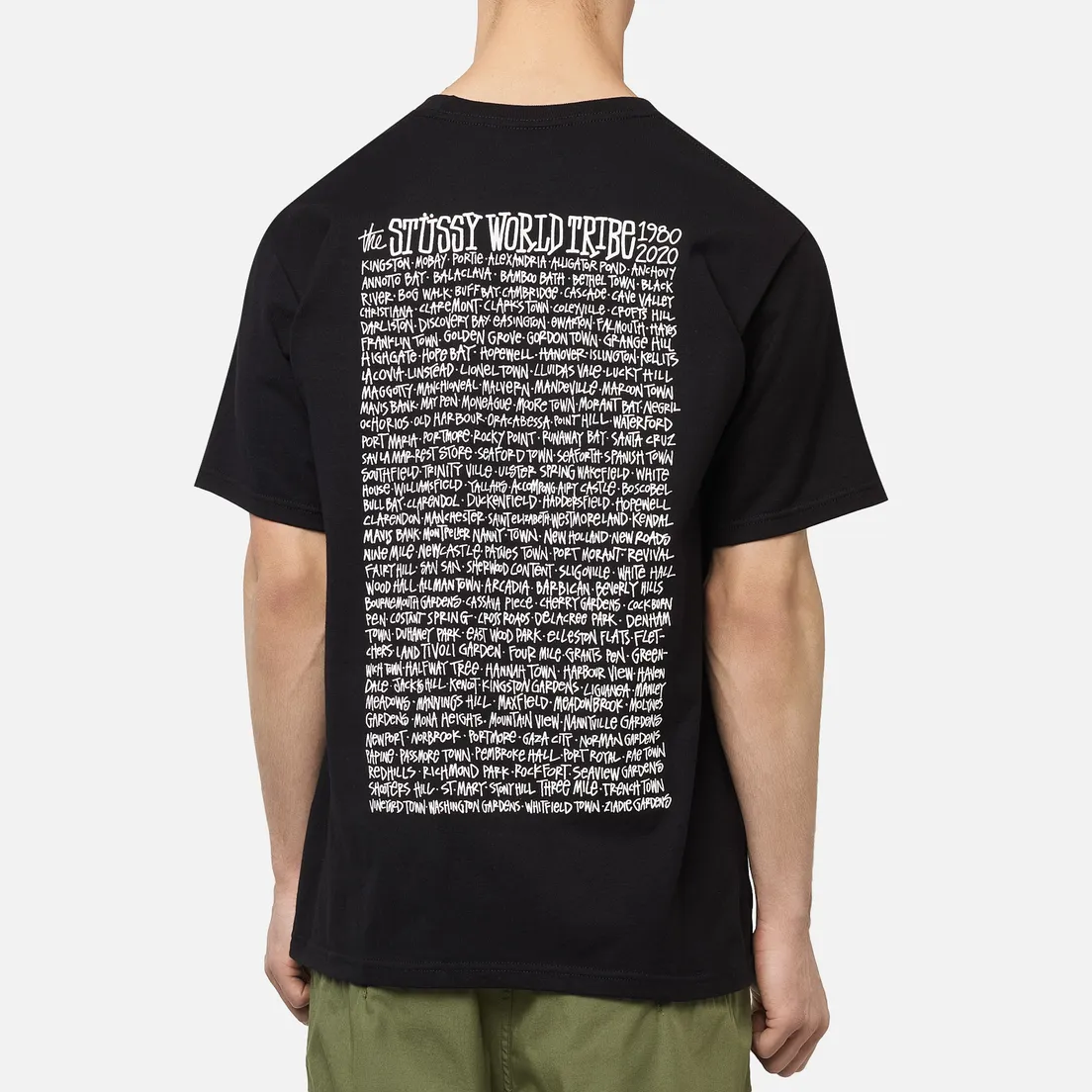 Stussy Мужская футболка Jamaica World Tribe