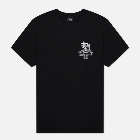 Мужская футболка Stussy Jamaica World Tribe Black