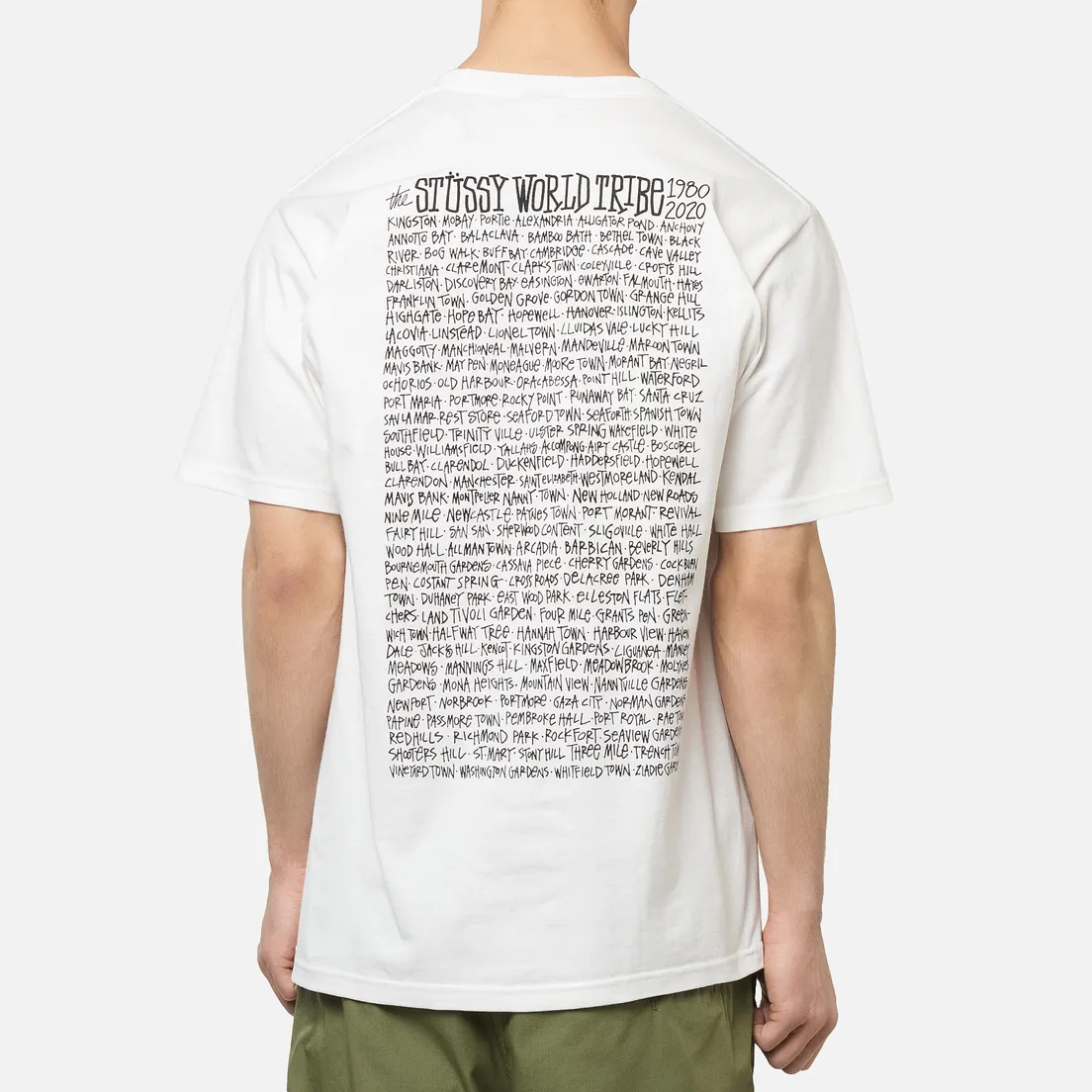 Stussy Мужская футболка Jamaica World Tribe