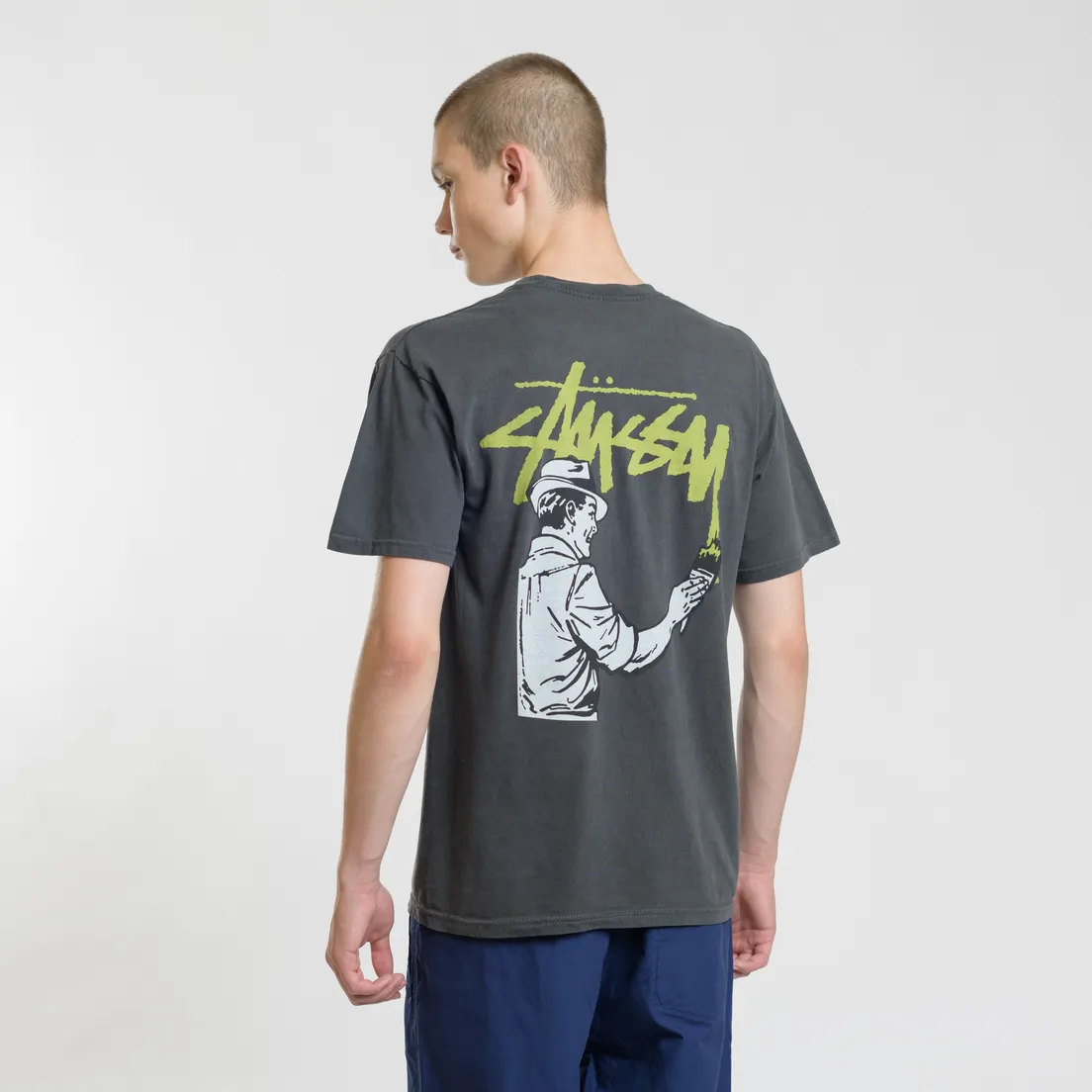 Stussy Мужская футболка Painter Pigment Dyed