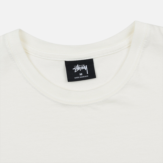 Мужская футболка Stussy S Crown Pigment Dyed Natural