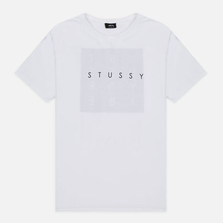 Мужская футболка Stussy Tribe Box White