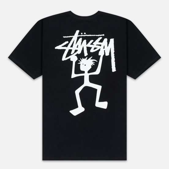 Мужская футболка Stussy Warrior Man Black