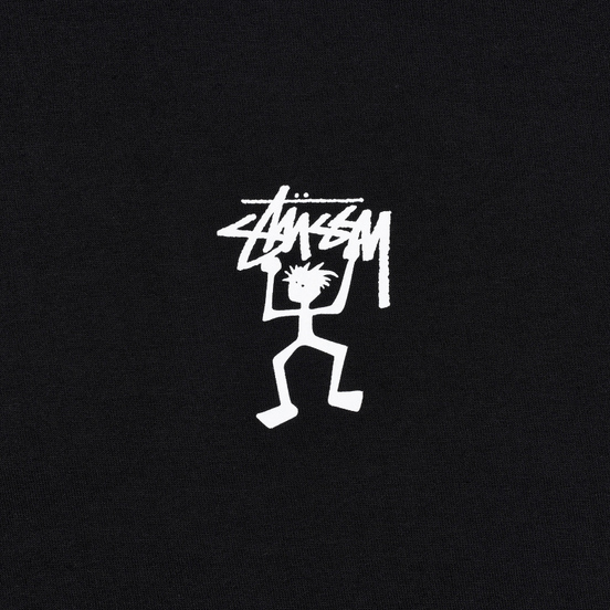 Мужская футболка Stussy Warrior Man Black