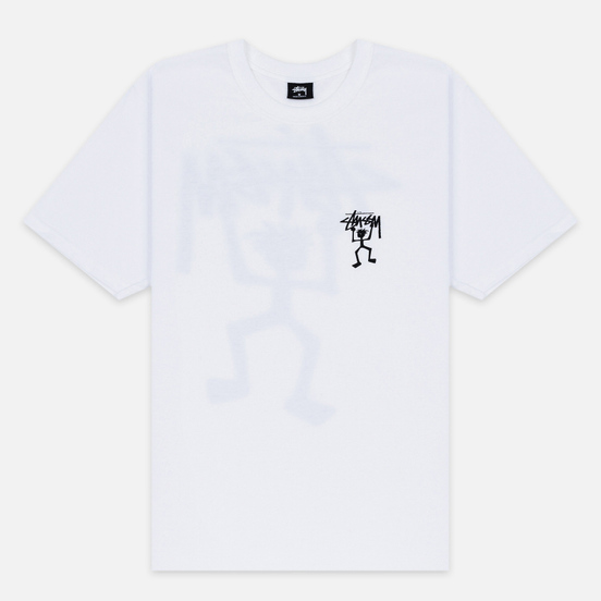 Мужская футболка Stussy Warrior Man White