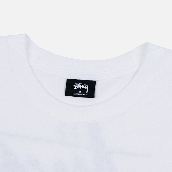 Мужская футболка Stussy Warrior Man White