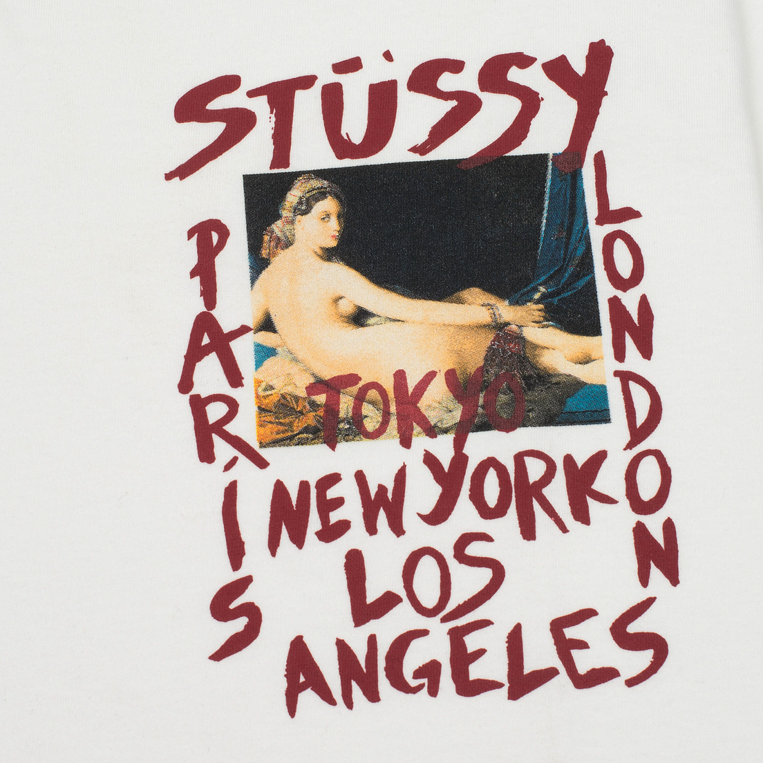 Stussy Мужская футболка WT Gallery Pigment Dyed