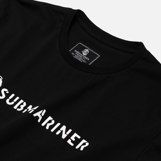 Мужская футболка Submariner Basic Logo Black