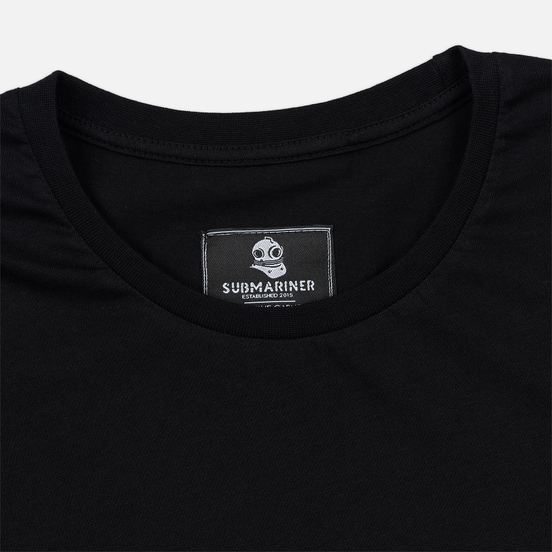 Мужская футболка Submariner Basic Logo Dazzle Black
