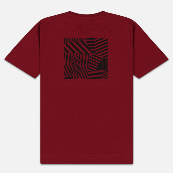 Мужская футболка Submariner Basic Logo Dazzle Bordeaux