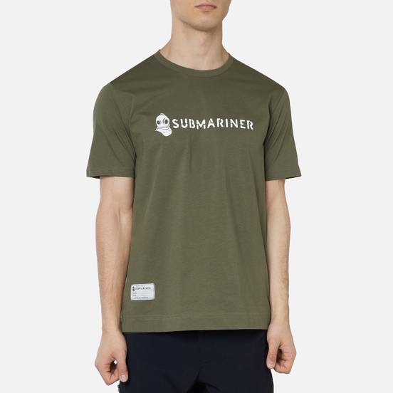Мужская футболка Submariner Basic Logo Khaki