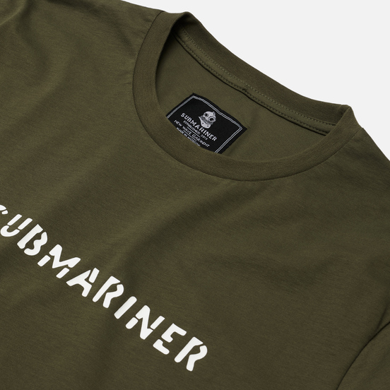 Мужская футболка Submariner Basic Logo Khaki