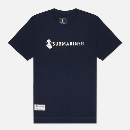 Мужская футболка Submariner Basic Logo Navy