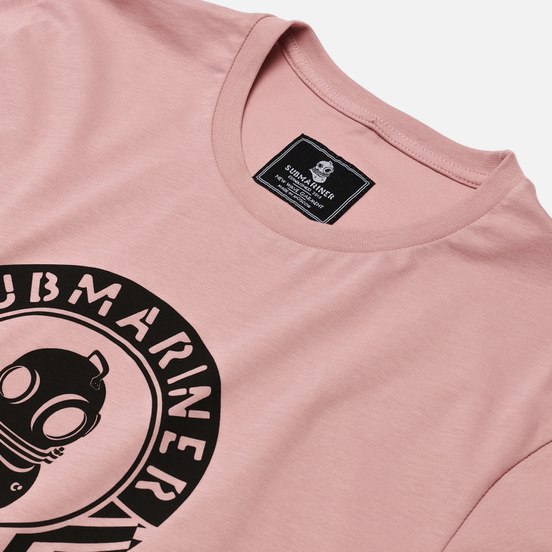 Мужская футболка Submariner Main Logo Print Pink