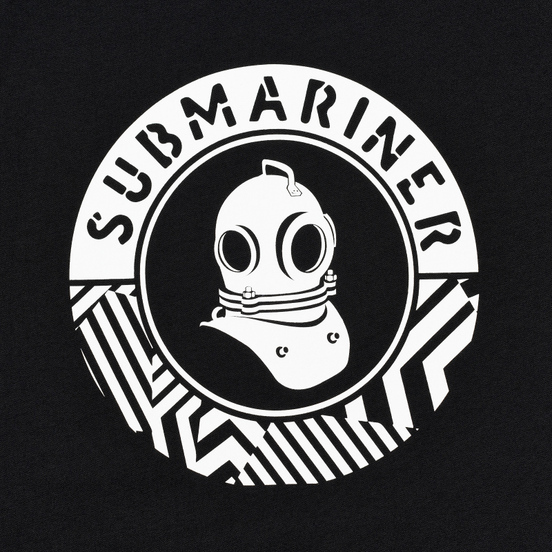 Мужская футболка Submariner Main Logo Print Black