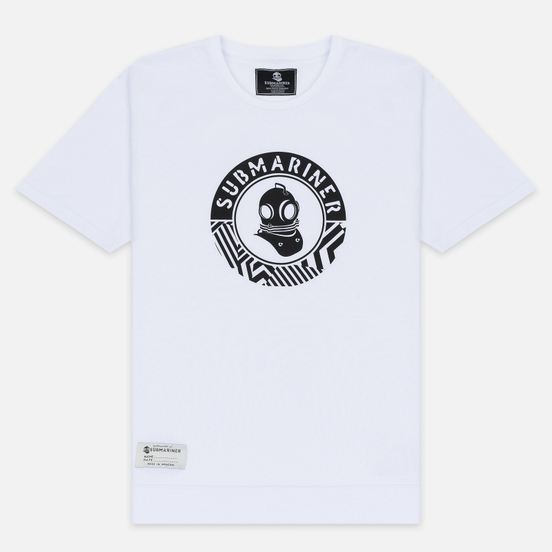 Мужская футболка Submariner Main Logo Print White