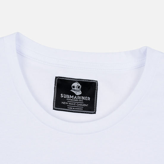 Мужская футболка Submariner Main Logo Print White