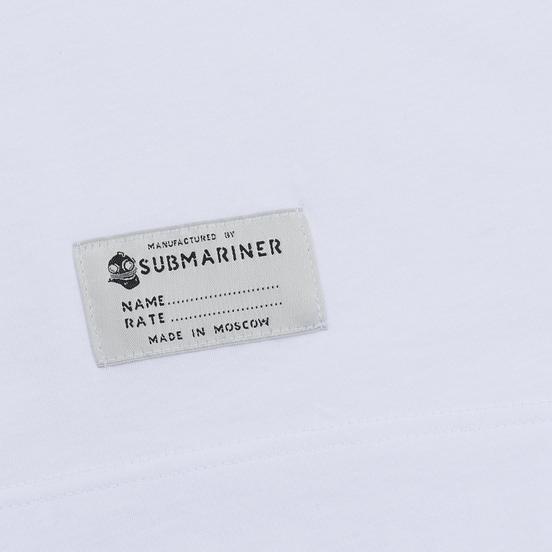 Мужская футболка Submariner New Wave Dazzle White