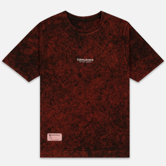 Мужская футболка Submariner New Wave Logo Rusty Red
