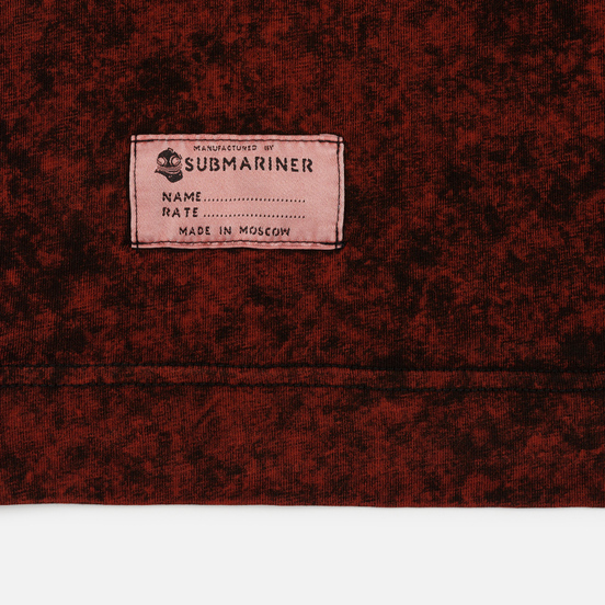 Мужская футболка Submariner New Wave Logo Rusty Red