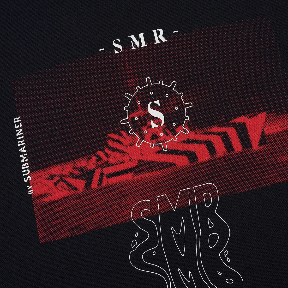 Submariner Мужская футболка Red Razzle Ship
