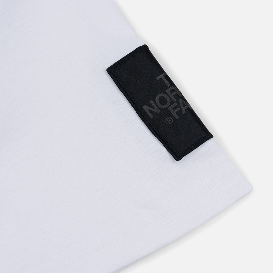 Мужская футболка The North Face Fine 2 TNF White Reflective/TNF Black