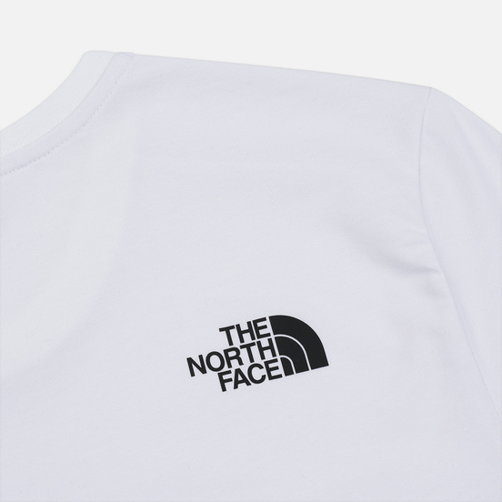 Мужская футболка The North Face Fine 2 TNF White Reflective/TNF Black