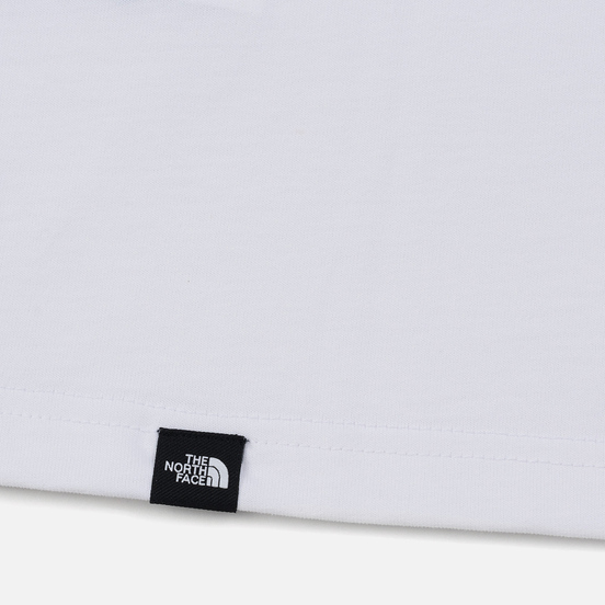 Мужская футболка The North Face Fine 2 TNF White Reflective/TNF Black