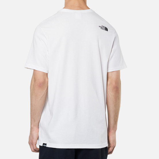 Мужская футболка The North Face Fine SS TNF White/TNF Black