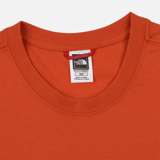 Мужская футболка The North Face Never Stop Exploring Papaya Orange