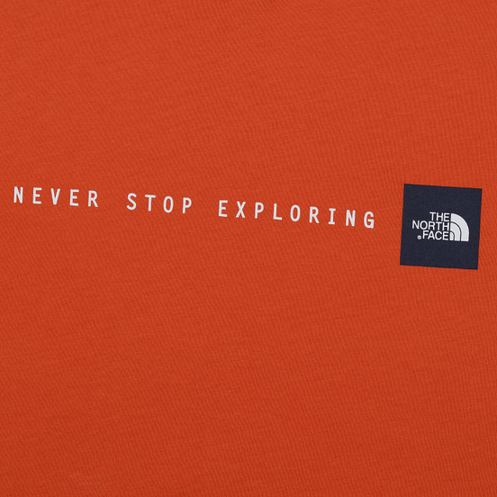 Мужская футболка The North Face Never Stop Exploring Papaya Orange