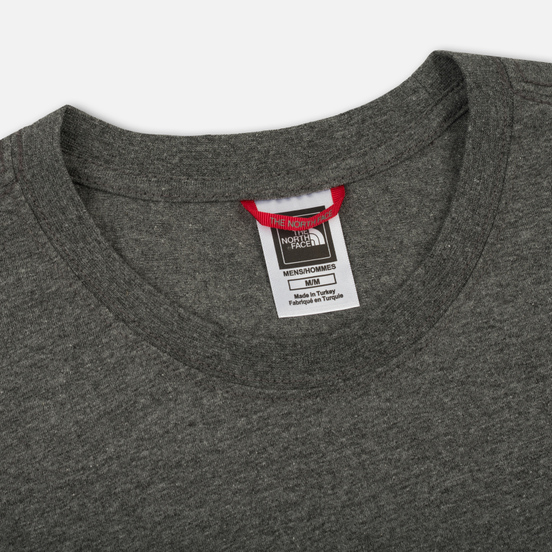 Мужская футболка The North Face Red Box TNF Medium Grey Heather