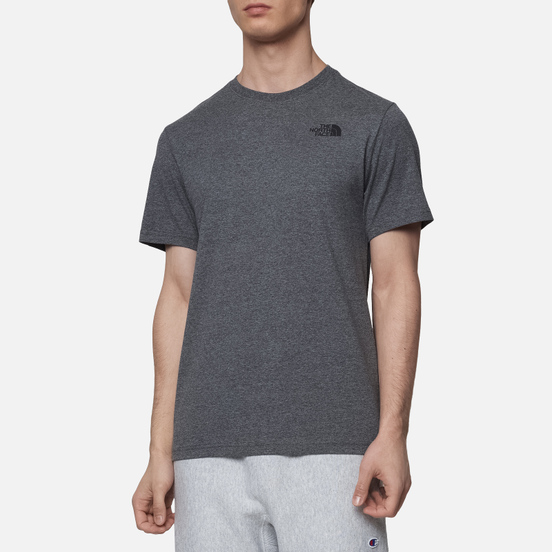 Мужская футболка The North Face Red Box TNF Medium Grey Heather