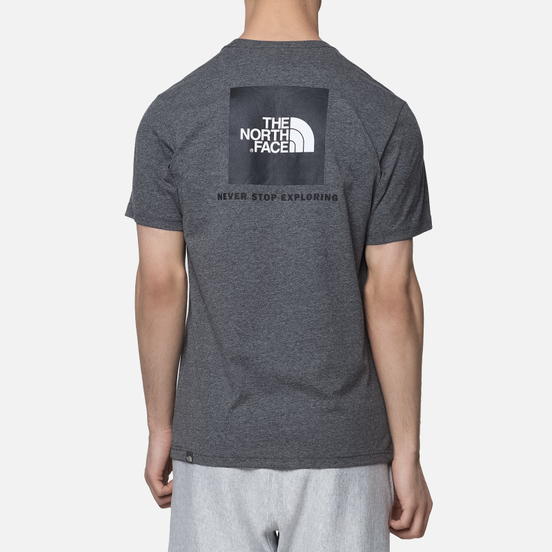 Мужская футболка The North Face Red Box TNF Medium Grey Heather
