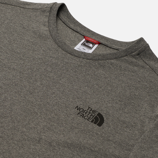 Мужская футболка The North Face Simple Dome Medium Grey