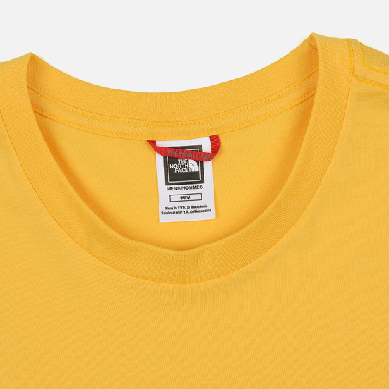 Мужская футболка The North Face SS Easy TNF Yellow/TNF Black