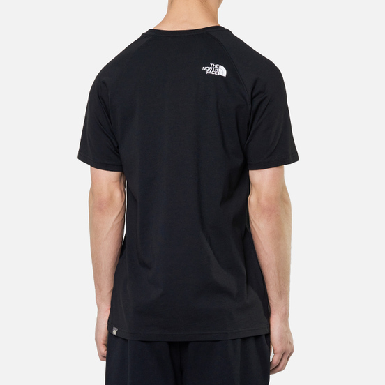 Мужская футболка The North Face SS Rag Red Box TNF Black/TNF White