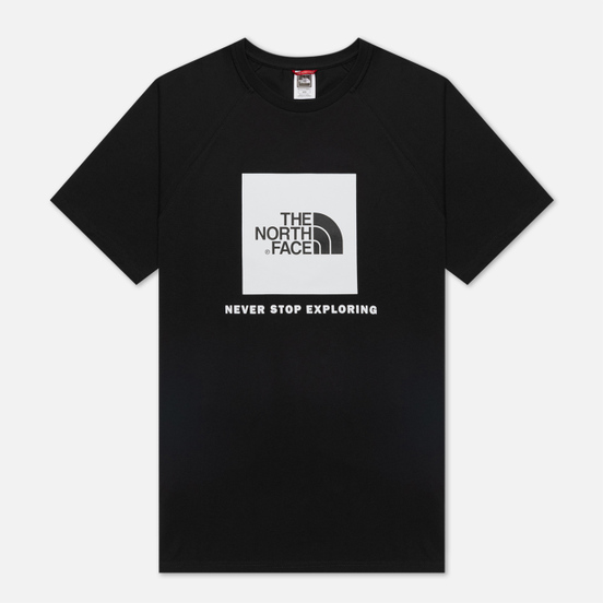 Мужская футболка The North Face SS Rag Red Box TNF Black/TNF White