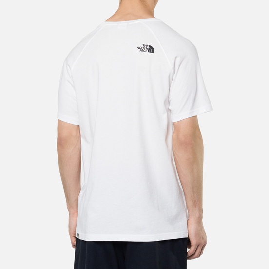 Мужская футболка The North Face SS Rag Red Box TNF White