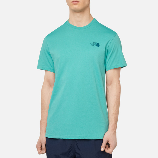 Мужская футболка The North Face SS Simple Dome Lagoon