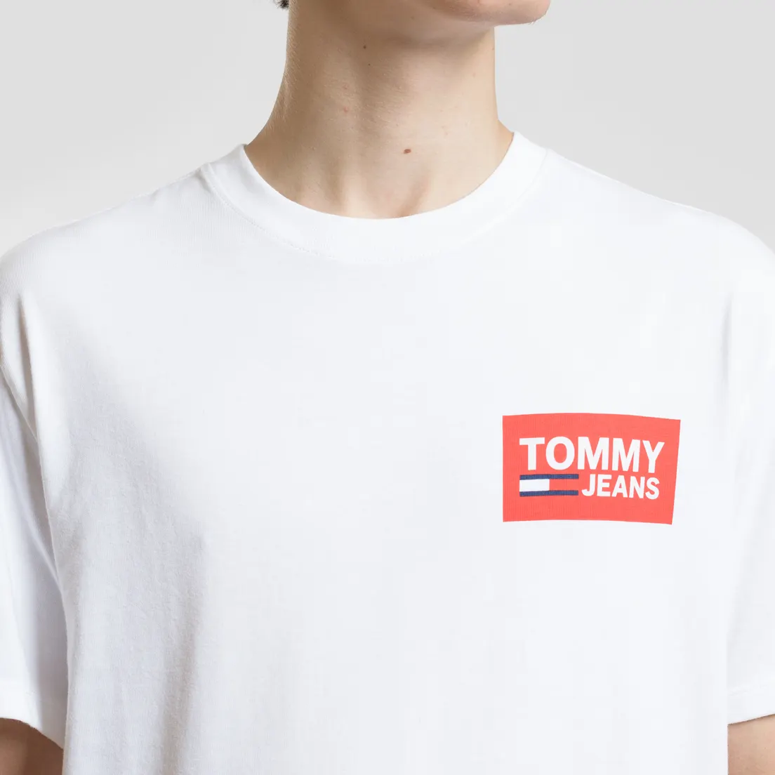 Tommy Jeans Мужская футболка Back Multilogos