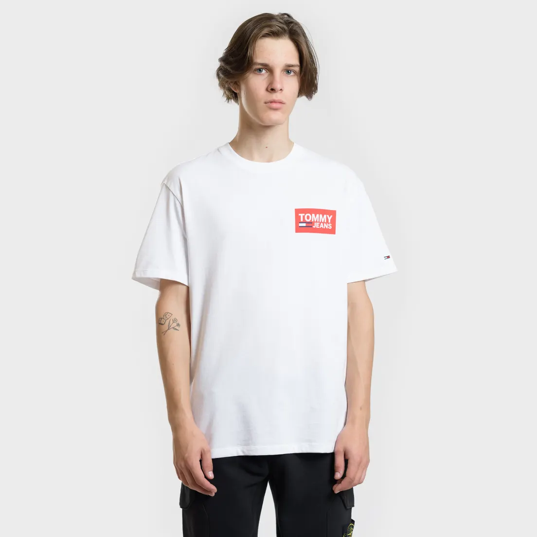 Tommy Jeans Мужская футболка Back Multilogos