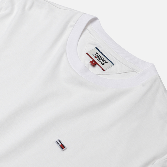 Мужская футболка Tommy Jeans Classic Fit Tommy Classics Classic White