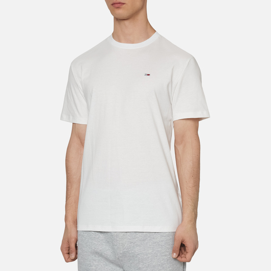 Мужская футболка Tommy Jeans Classic Fit Tommy Classics Classic White