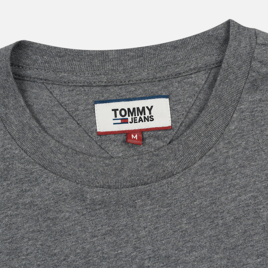 Мужская футболка Tommy Jeans Classic Fit Tommy Classics Dark Grey Heather