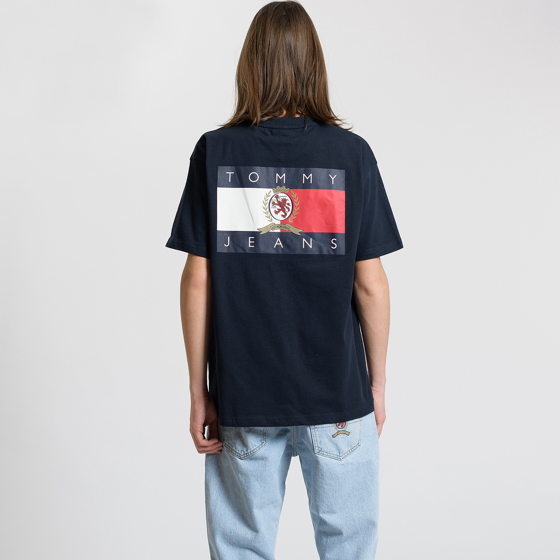 Tommy Jeans Мужская футболка Crest Flag