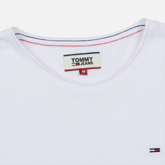 Мужская футболка Tommy Jeans Essential Jaspe Classic White
