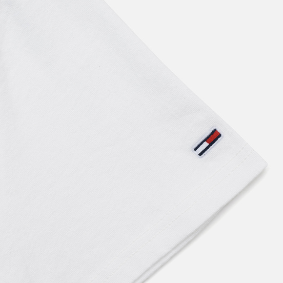 Мужская футболка Tommy Jeans Mountain Logo Back Graphic Classic White