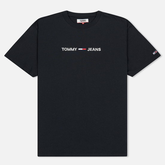 Мужская футболка Tommy Jeans Small Logo Black