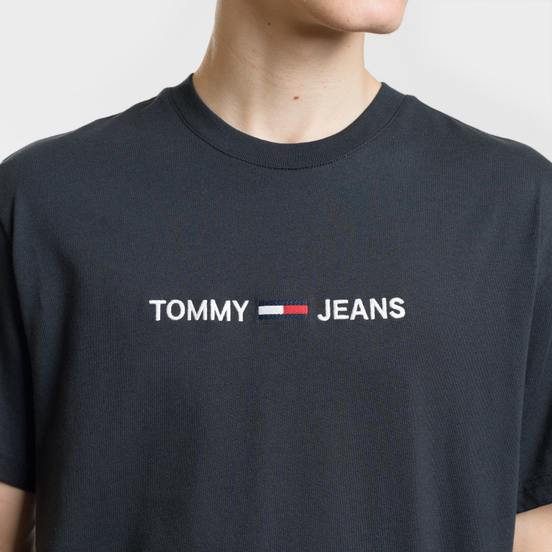 Мужская футболка Tommy Jeans Small Logo Black